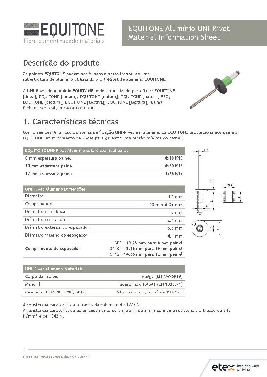 UNI-Rivet alu