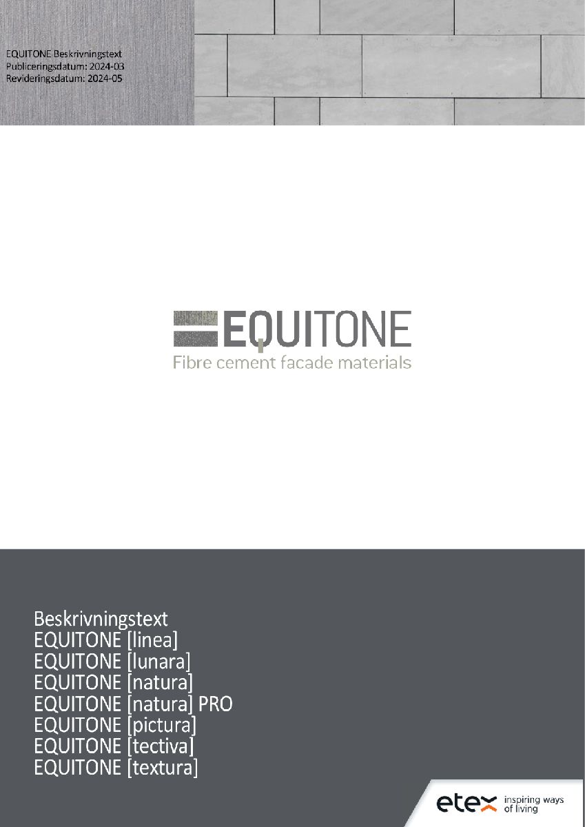 EQUITONE Beskrivningstext