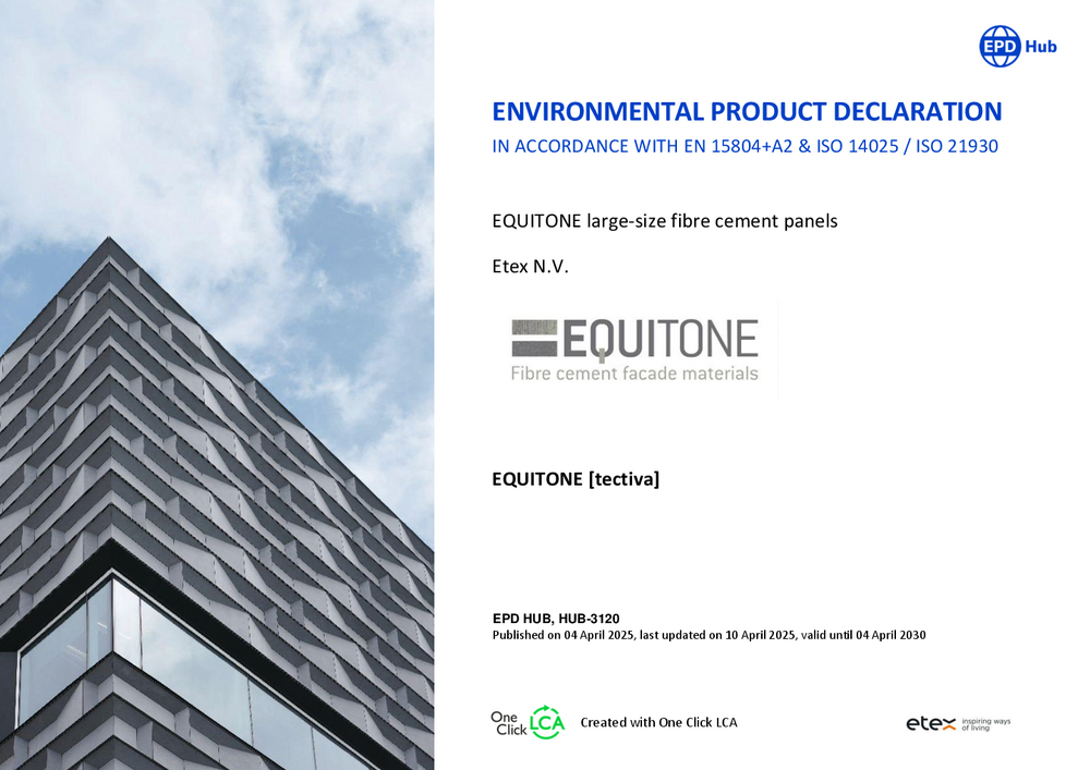 EPD EQUITONE [tectiva]