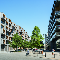 Apartmenthaus in Warschau.