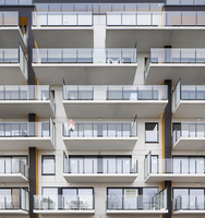 Apartmentgebäude in Diksmuide, Belgien