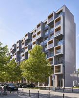 Wohnungsbau in Warschau, Polen