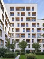 Wohnungsbau in Warschau, Polen
