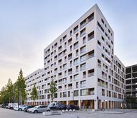 Wohnungsbau in Warschau, Polen